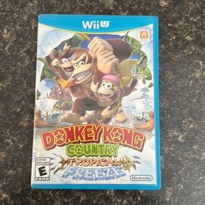 Nintendo WiiU donkey Kong Tropical freeze